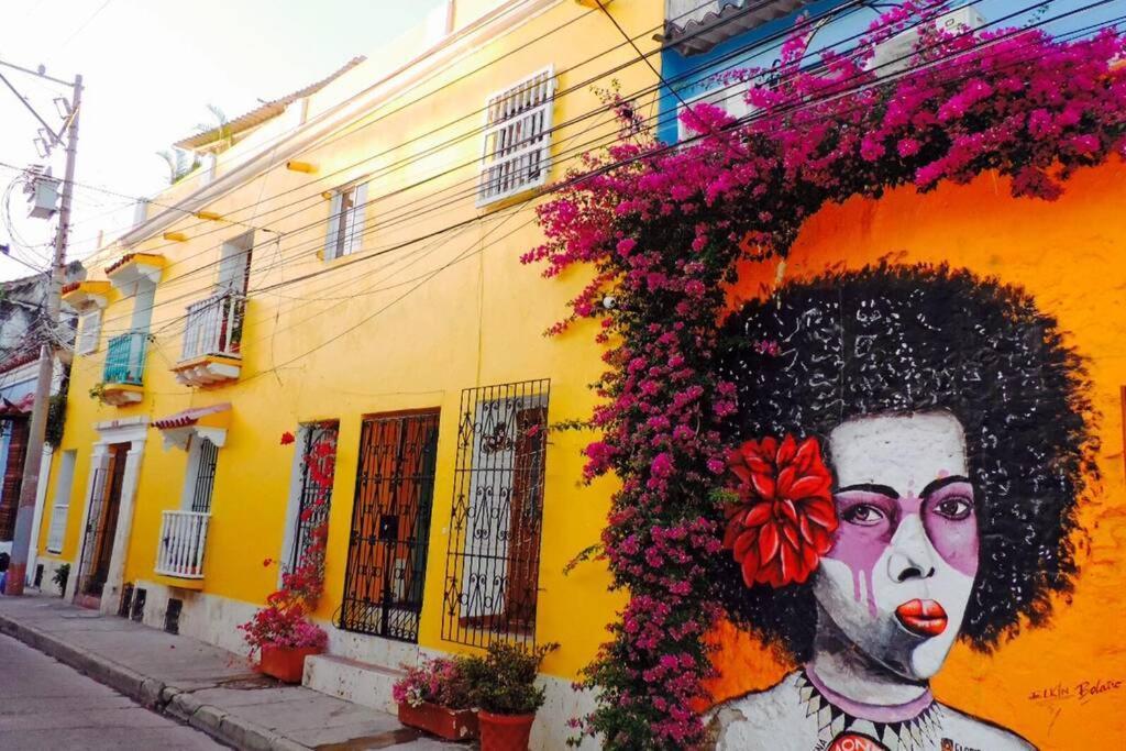 Apto En Getsemani El Barrio Mas Cool De Cartagena Eksteriør bilde
