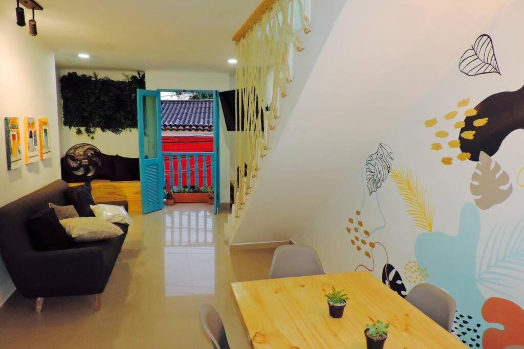 Apto En Getsemani El Barrio Mas Cool De Cartagena Eksteriør bilde